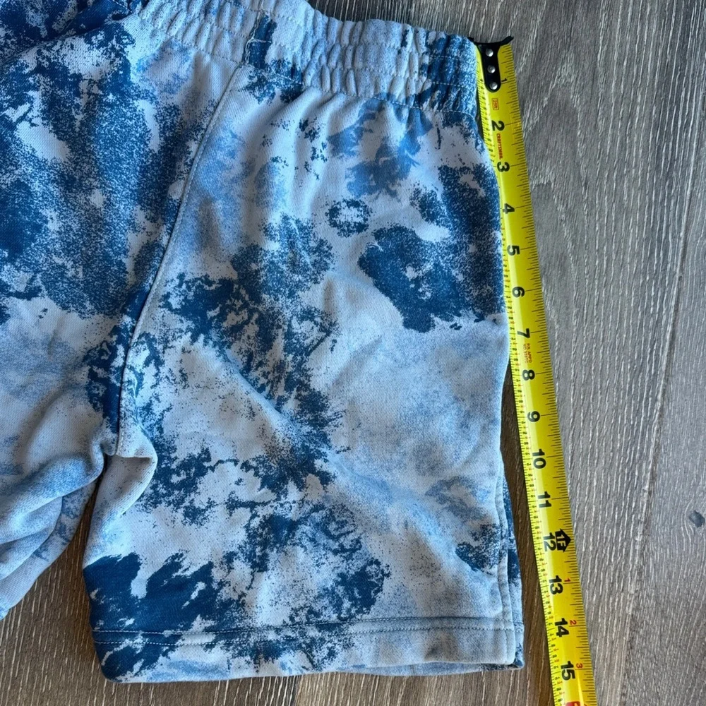 Nike Blue and Gray Kids Matching Set Sweatshirt size Lrg shorts size Med 0276 - Picture 5 of 9